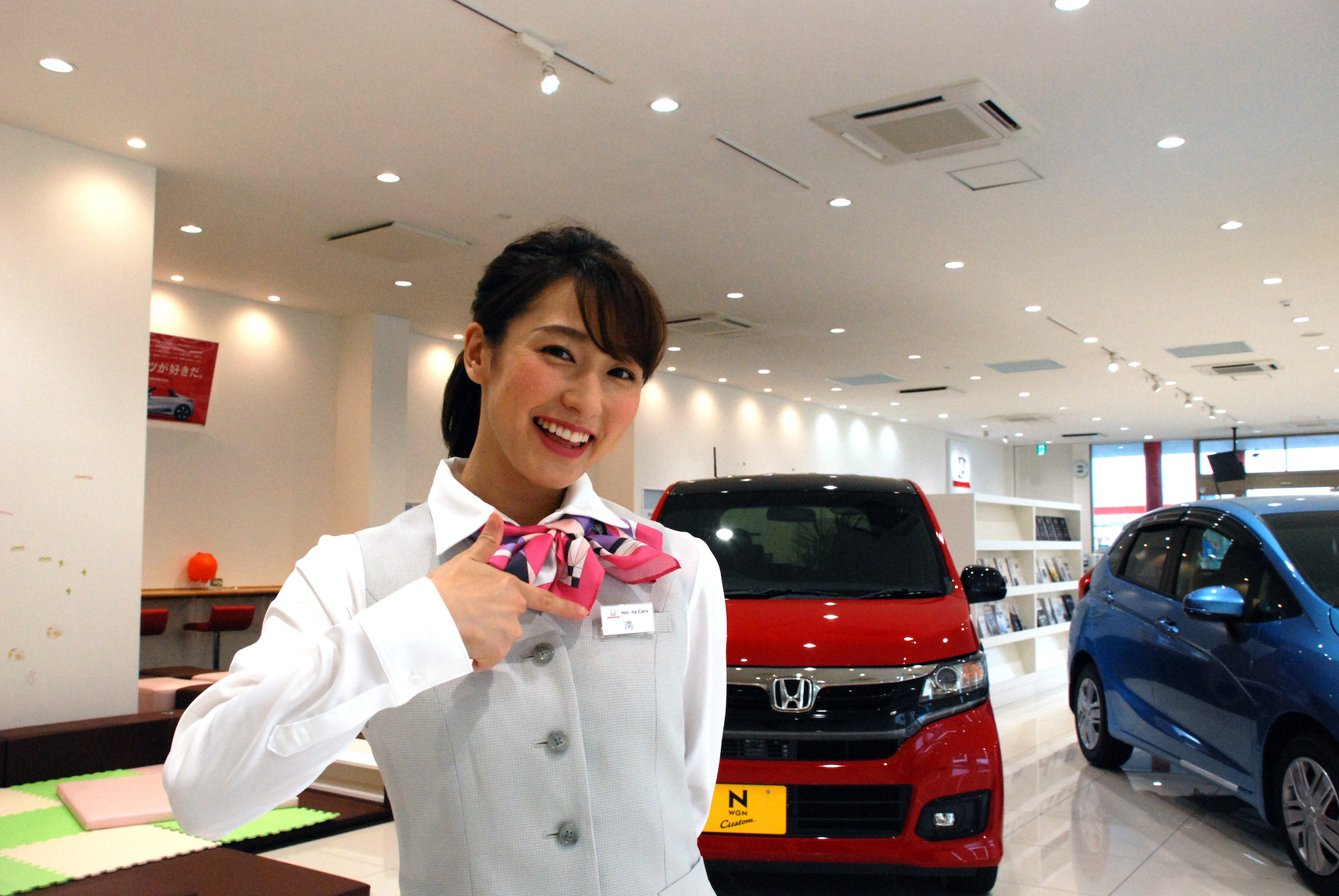 藤田可菜さん出演 Honda Carsの新cm撮影に潜入してきました Honda Local 宮崎県ホンダカーズブログ